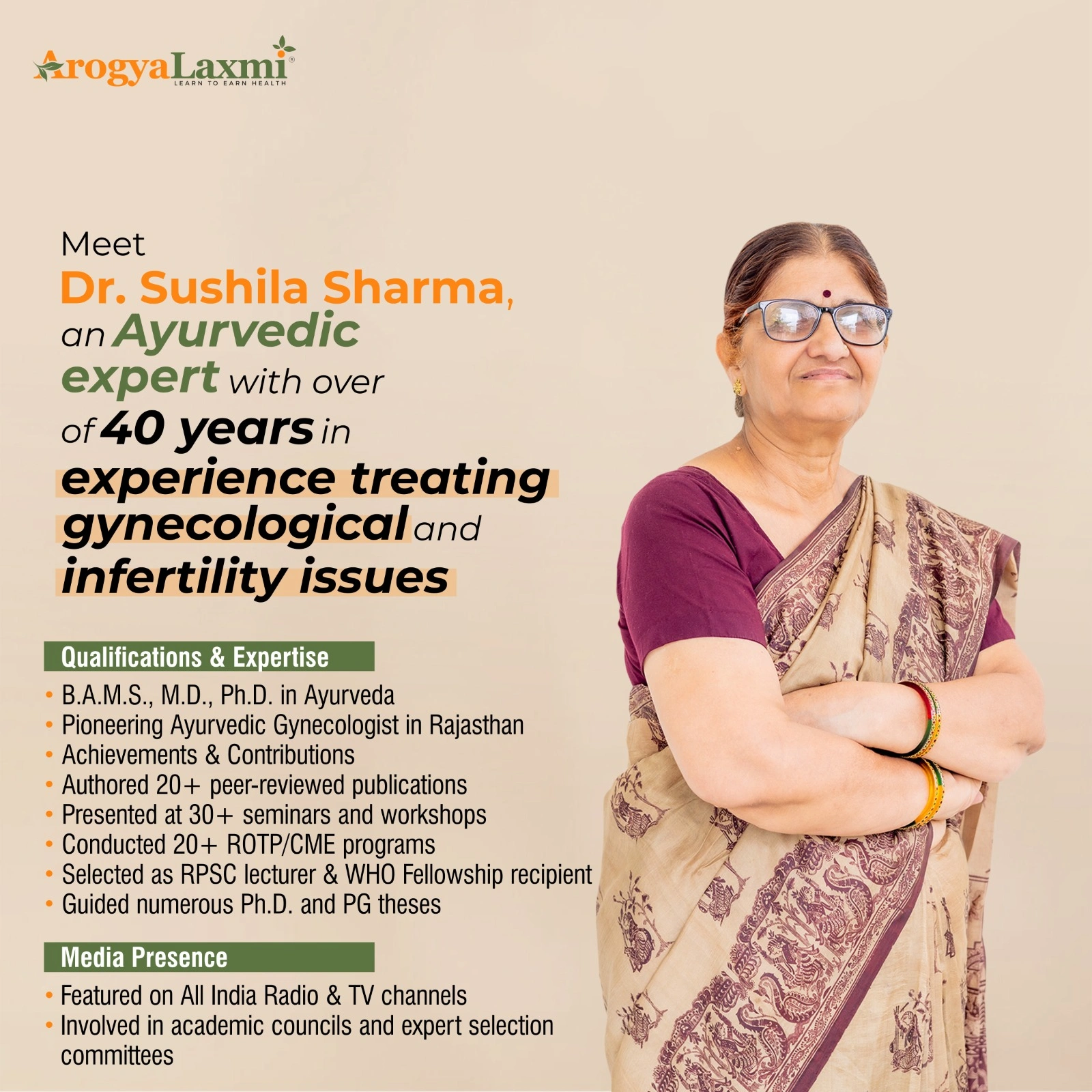 Female health ArogyaLaxmi Clinic in Jaipur